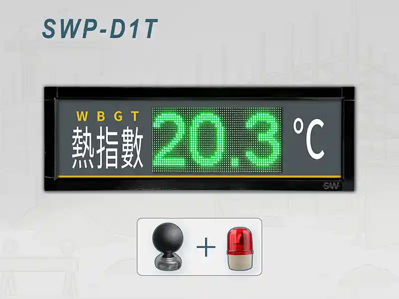 WBGT 綜合溫度熱指數看板
